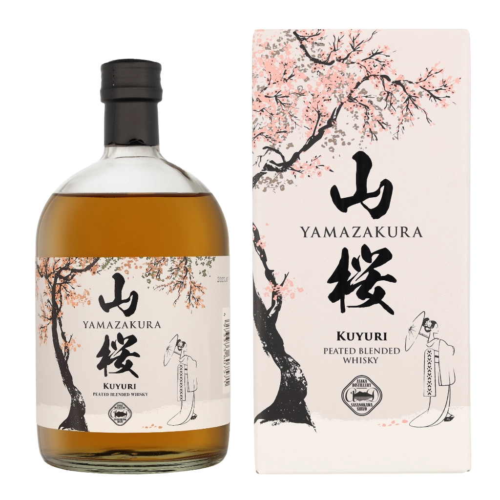 Yamazakura Kuyuri Peated Blended 0.70 liter Whisky Geschenkverpackung