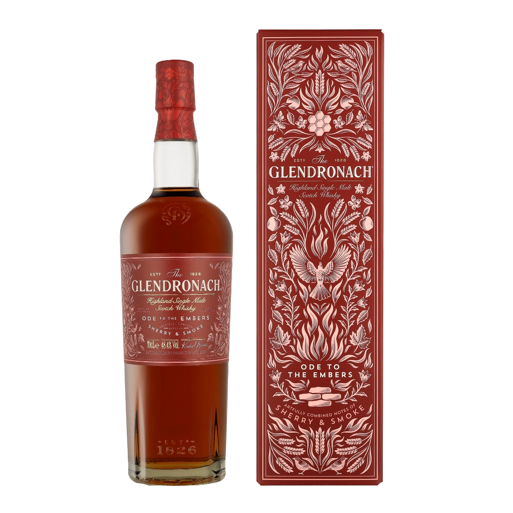 The Glendronach Ode To The Embers 0.70 liter Whisky Geschenkverpackung