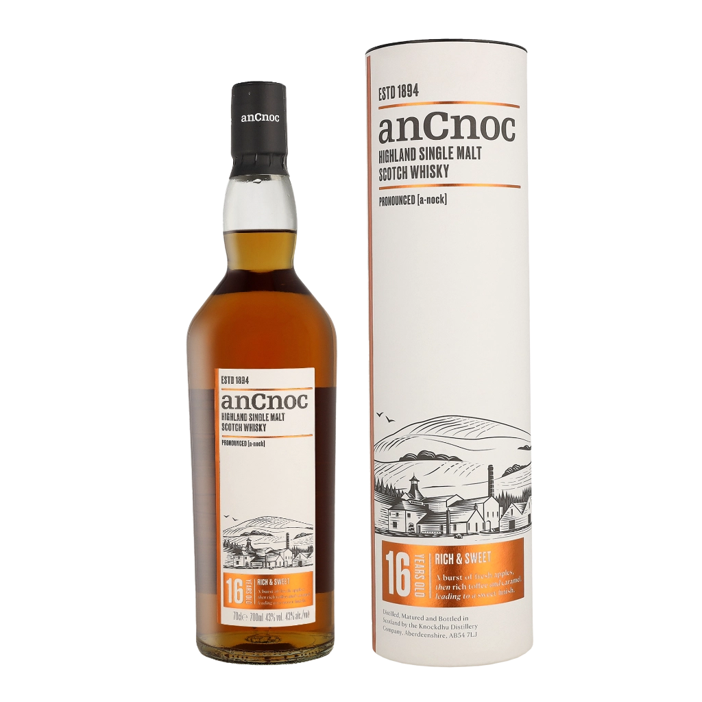 Ancnoc 16 Years 0.70 liter Whisky Geschenkverpackung