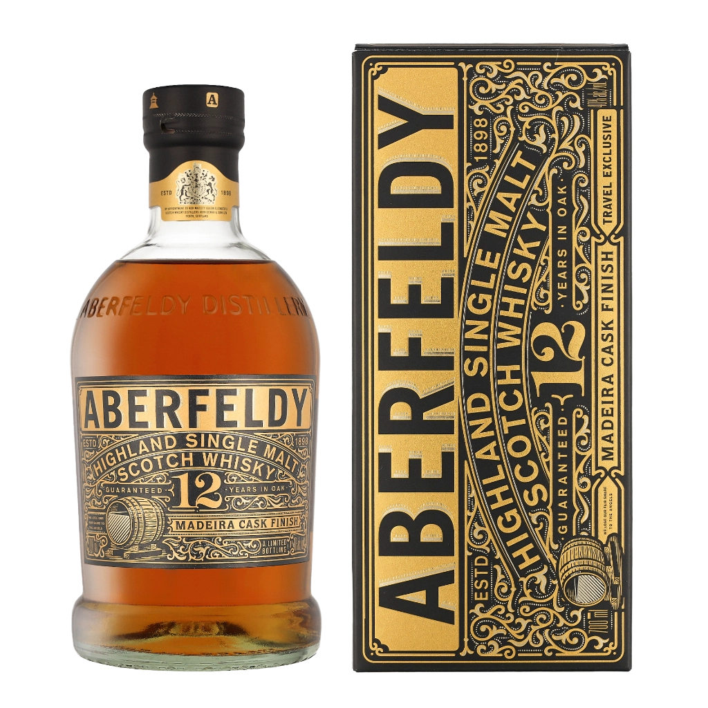 Aberfeldy Madeira Cask 12 Years 0.70 liter Whisky Geschenkverpackung
