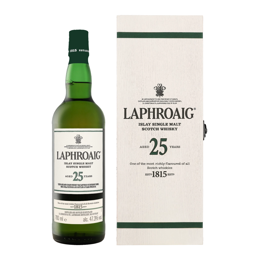 Laphroaig 25 Years Cask Strength 2023 0.70 liter Whisky Geschenkverpackung