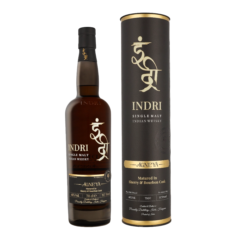 Indri Agneya Single Malt 0.70 liter Whisky Geschenkverpackung