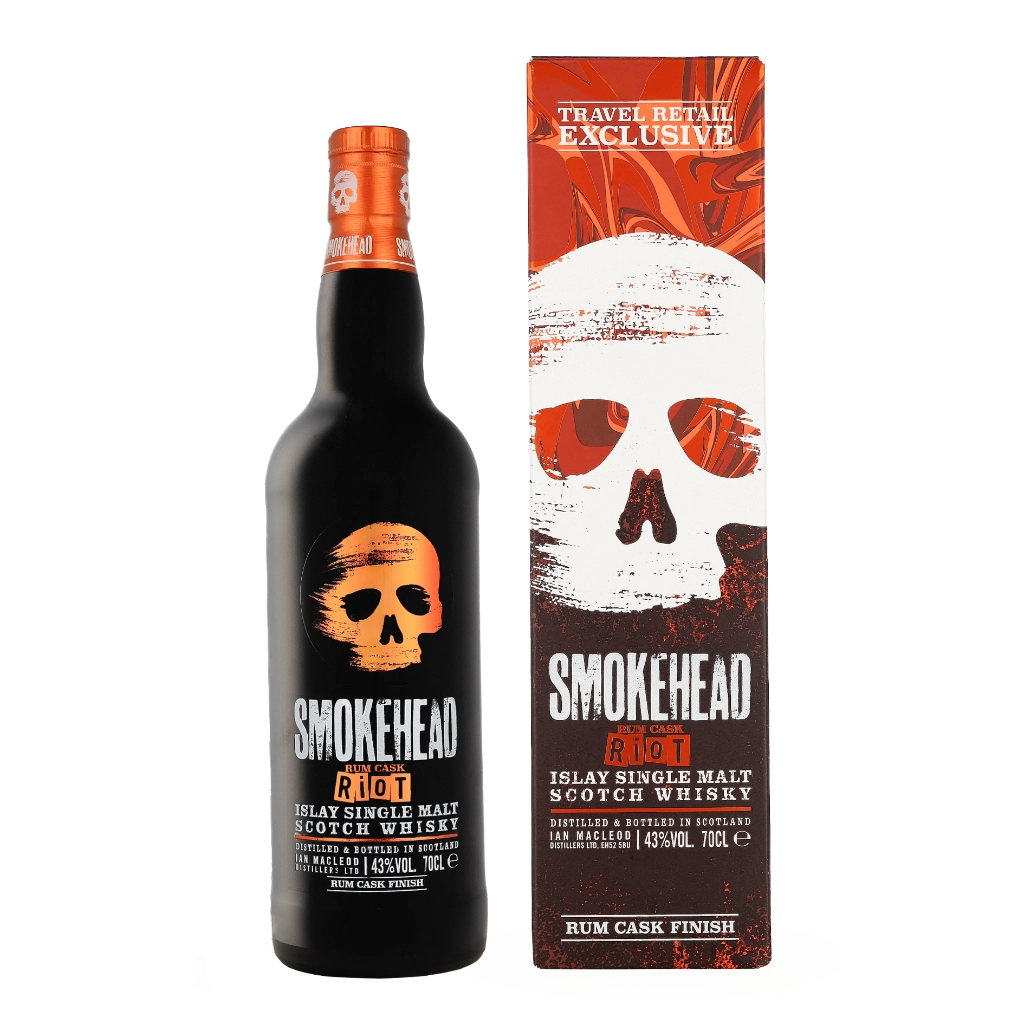 Smokehead Rum Riot 0.70 liter Whisky Geschenkverpackung