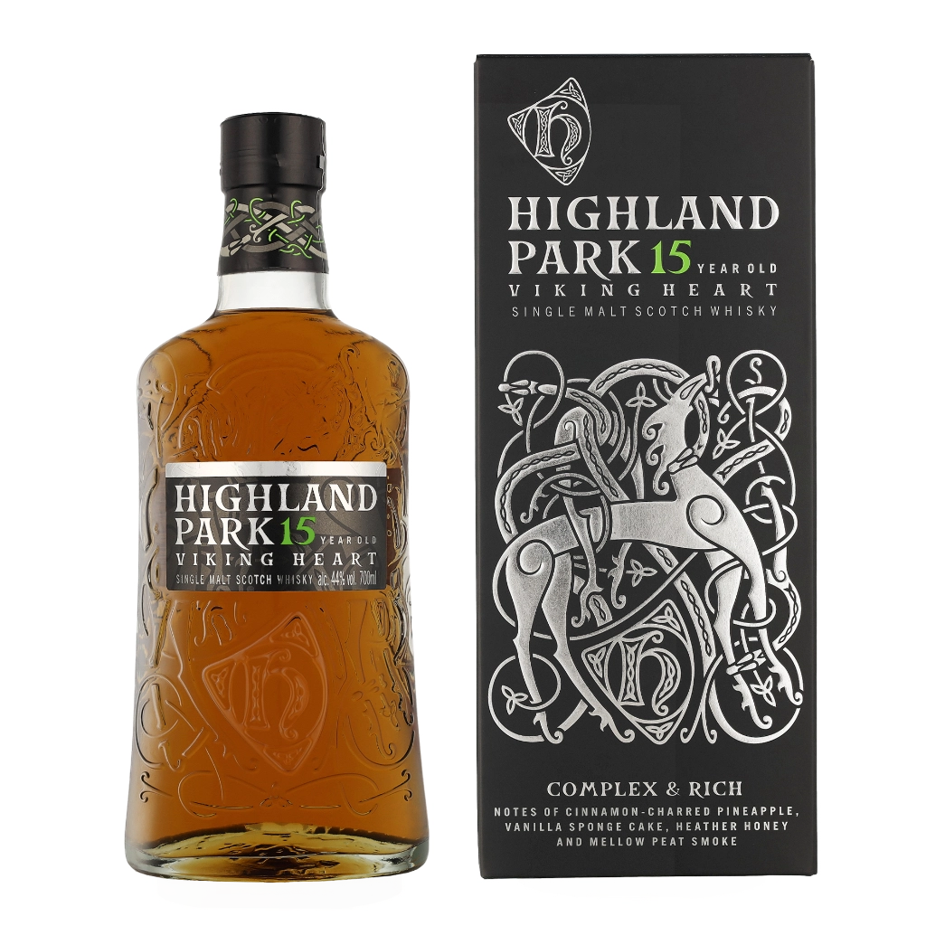 Highland Park 15 Years Viking Heart 0.70 liter Whisky Geschenkverpackung