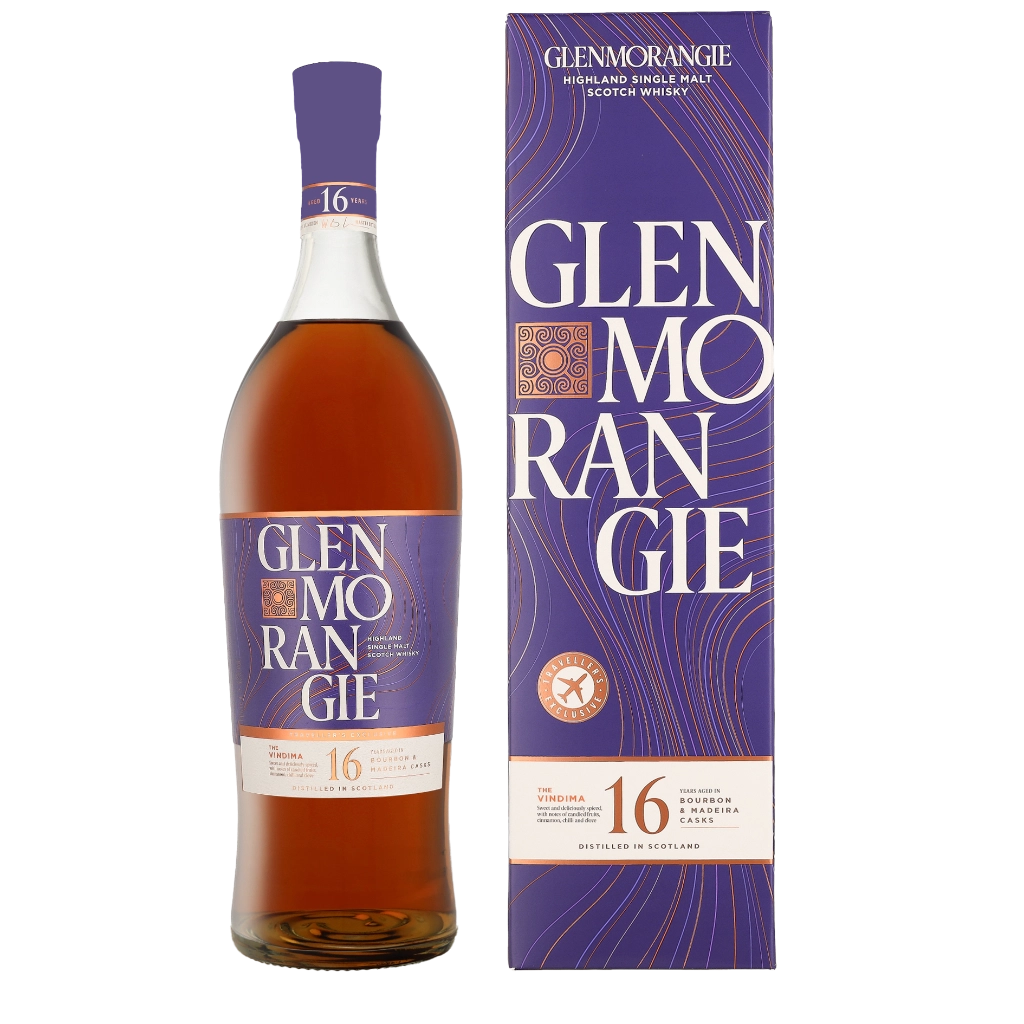 Glenmorangie 16 Years The Vindima 1 liter Whisky Geschenkverpackung