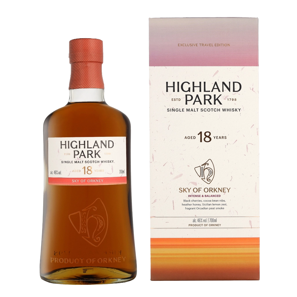 Highland Park 18 Years Sky 0.70 liter Whisky Geschenkverpackung