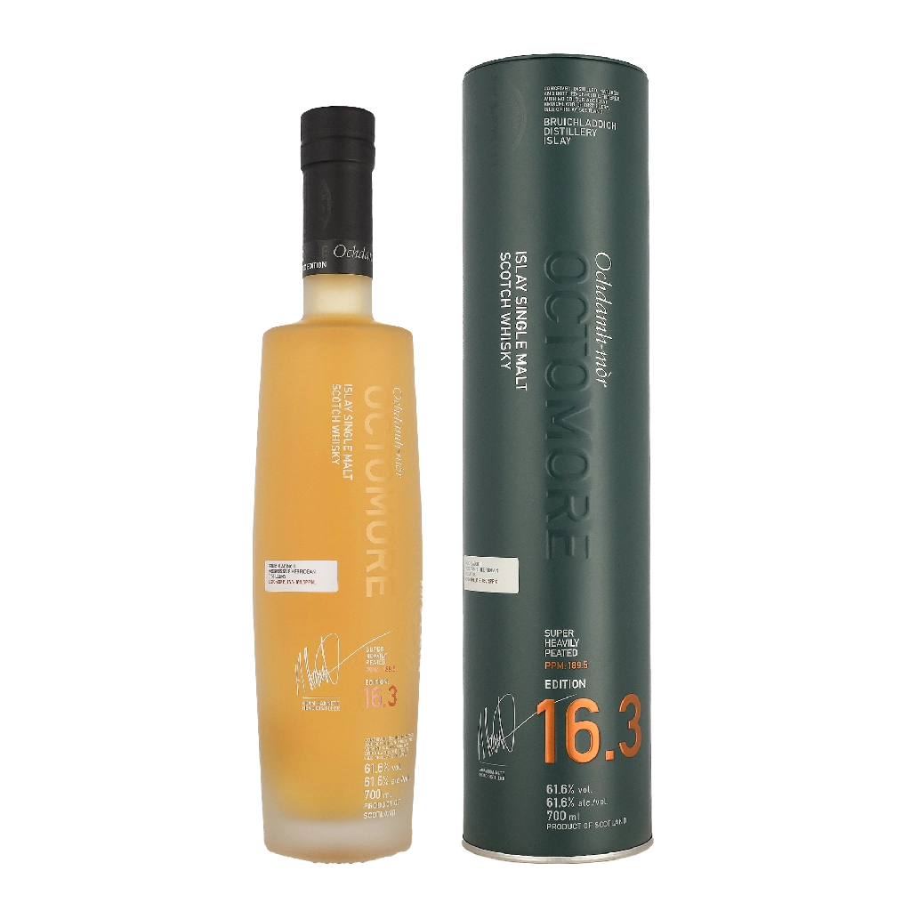 Bruichladdich Octomore 16.3 0.70 liter Whisky Geschenkverpackung