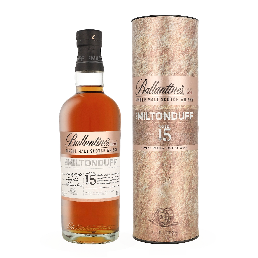 Ballantine's Miltonduff 15 Years 0.70 liter Whisky Geschenkverpackung