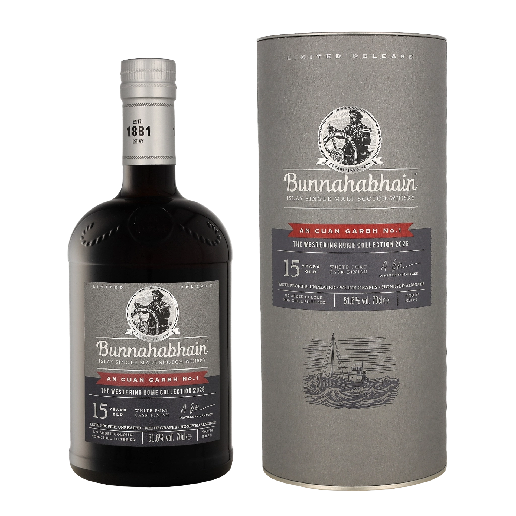 Bunnahabhain 15 Years An Cuan Garbh No.1 0.70 liter Whisky Geschenkverpackung