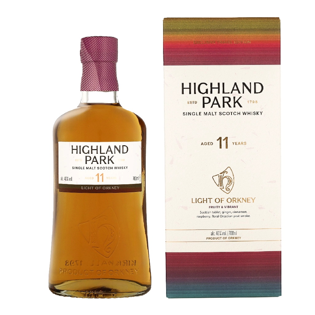 Highland Park 11 Years Light Of Orkney 0.70 Liter Whisky Geschenkverpackung