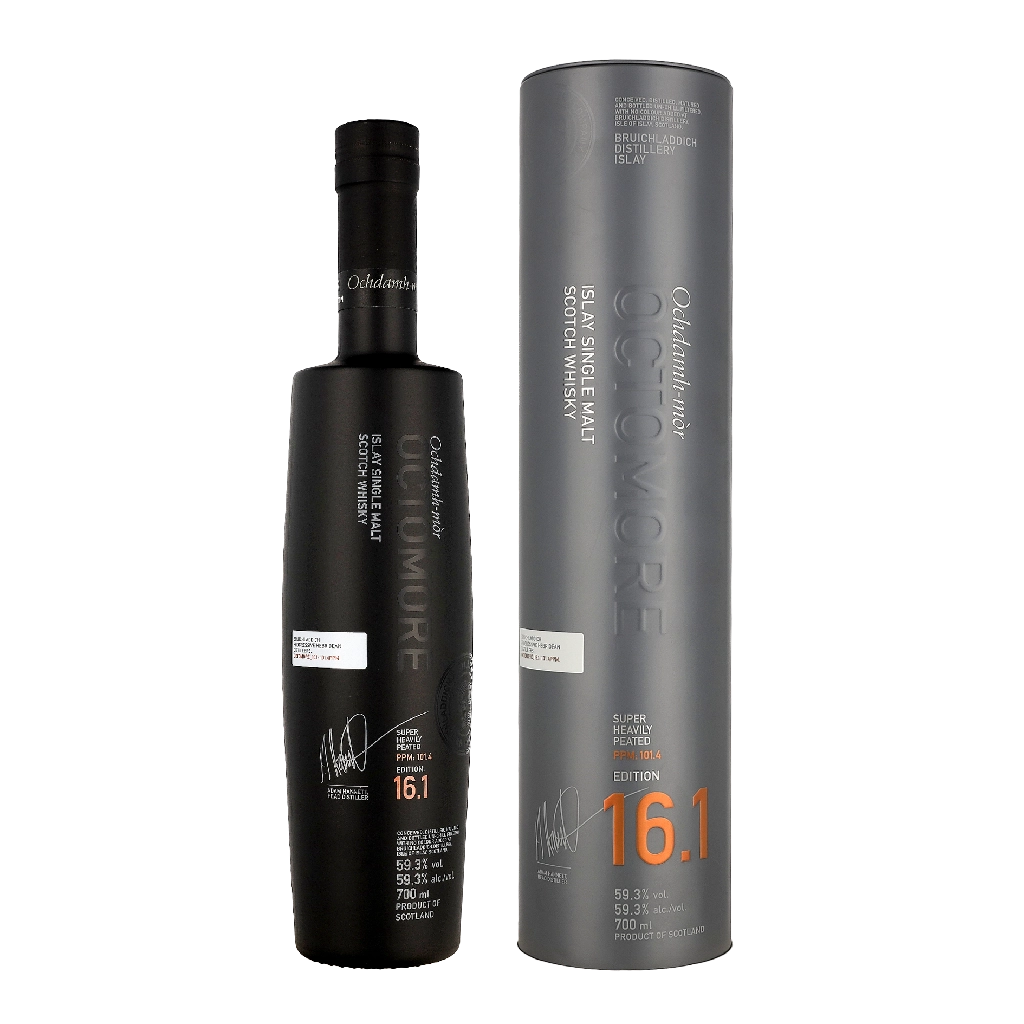 Bruichladdich Octomore 16.1 0.70 liter Whisky Geschenkverpackung