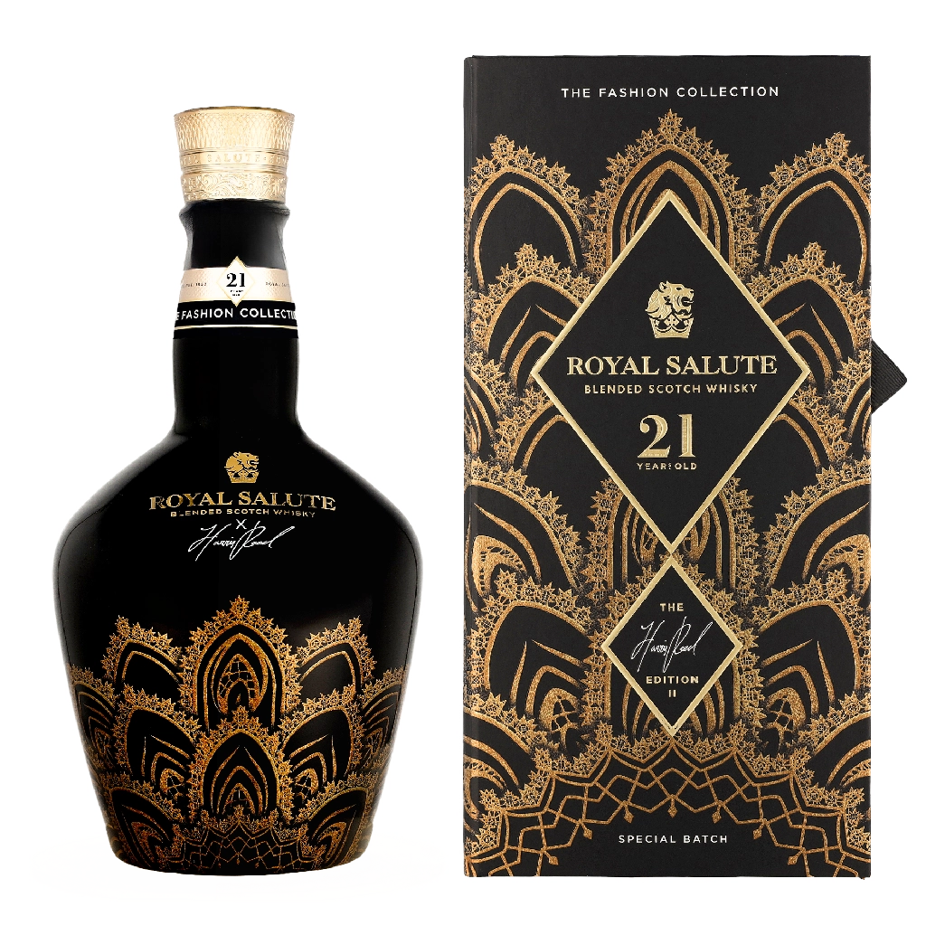 Royal Salute 21 Years Harris Reed D1 Edition II 0.70 liter Whisky Geschenkverpackung