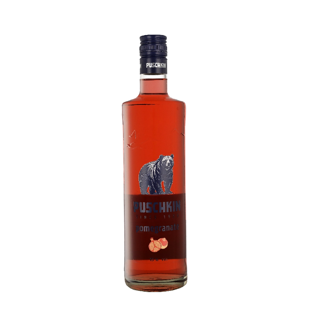 Puschkin Pomegranate 0.70 liter - Granatapfel Wodka
