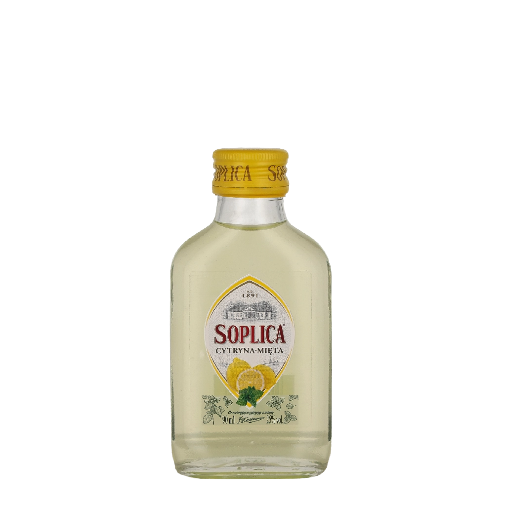 Soplica Cytryna Mieta 'Zitrone & Munt' 0.09 Liter Wodka