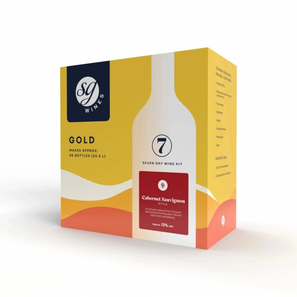 SG Wines Gold 30 Bottle Cabernet Sauvignon Style