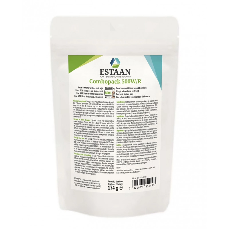 ESTAAN® Combopack für 500 Liter Weiss - Roséwein