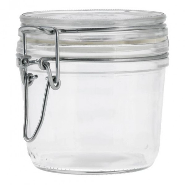 Glas-Vorratsglas mit Bügelverschluss - Bormioli Fido - 350 ml