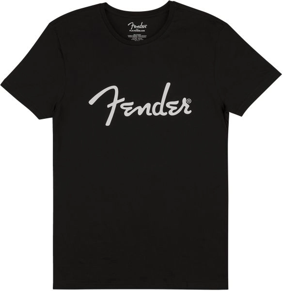 Fender® Spaghetti Größe L Logo Men's T-Shirt NEU