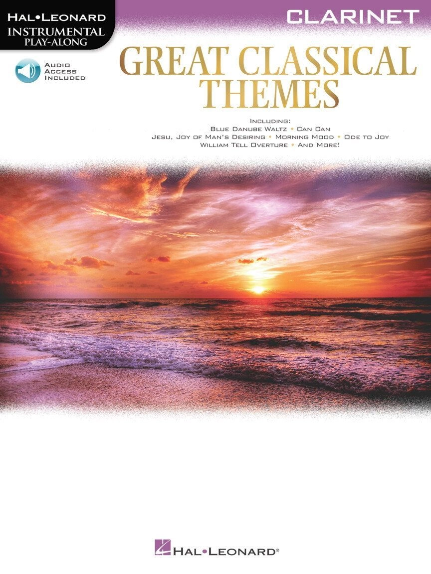 Noten Great Classical Themes (+Online Audio) for clarinet für Klarinette 292728