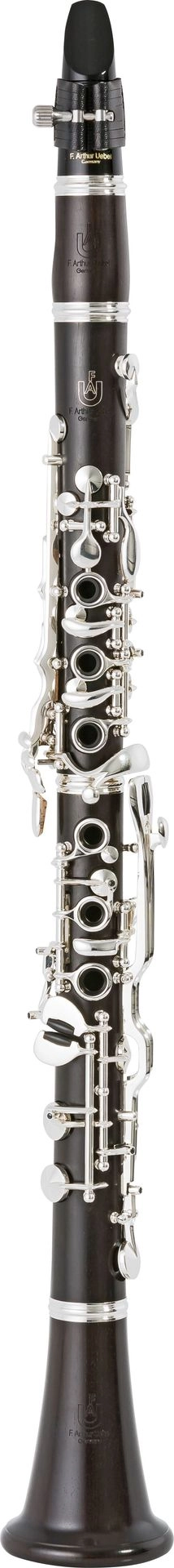 F.A.Uebel 622 B-Klarinette, 22 KLappen, incl. Etui u. Zubehör