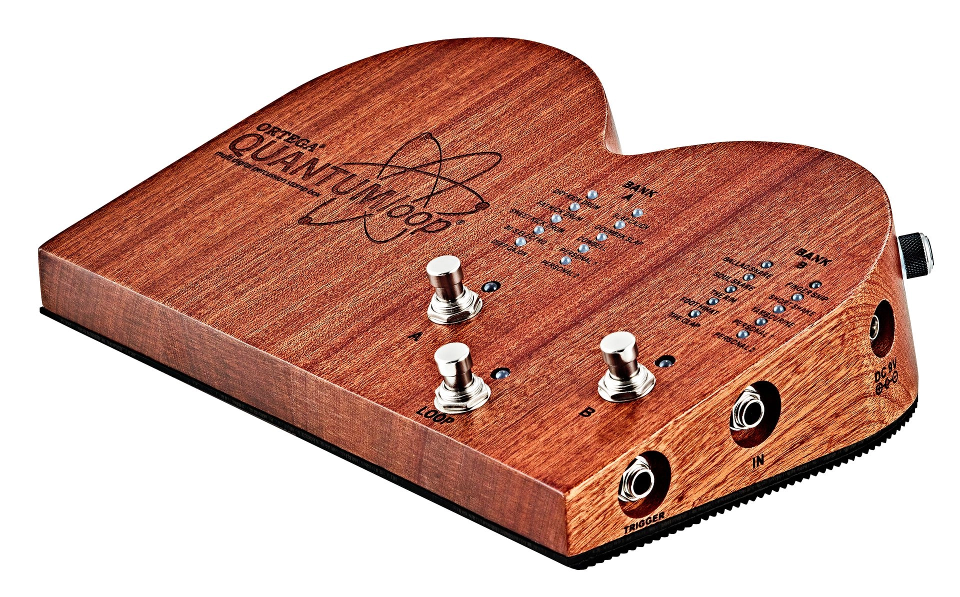 Ortega QUANTUM loop Multi Digital Percussion Stomp Box & Looper