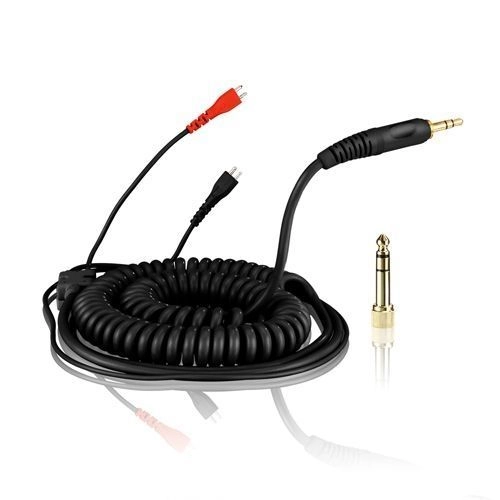 Zomo Spiralkabel Deluxe für Sennheiser Kopfhörer HD-25, 3,5m, Kopfhörerkabel