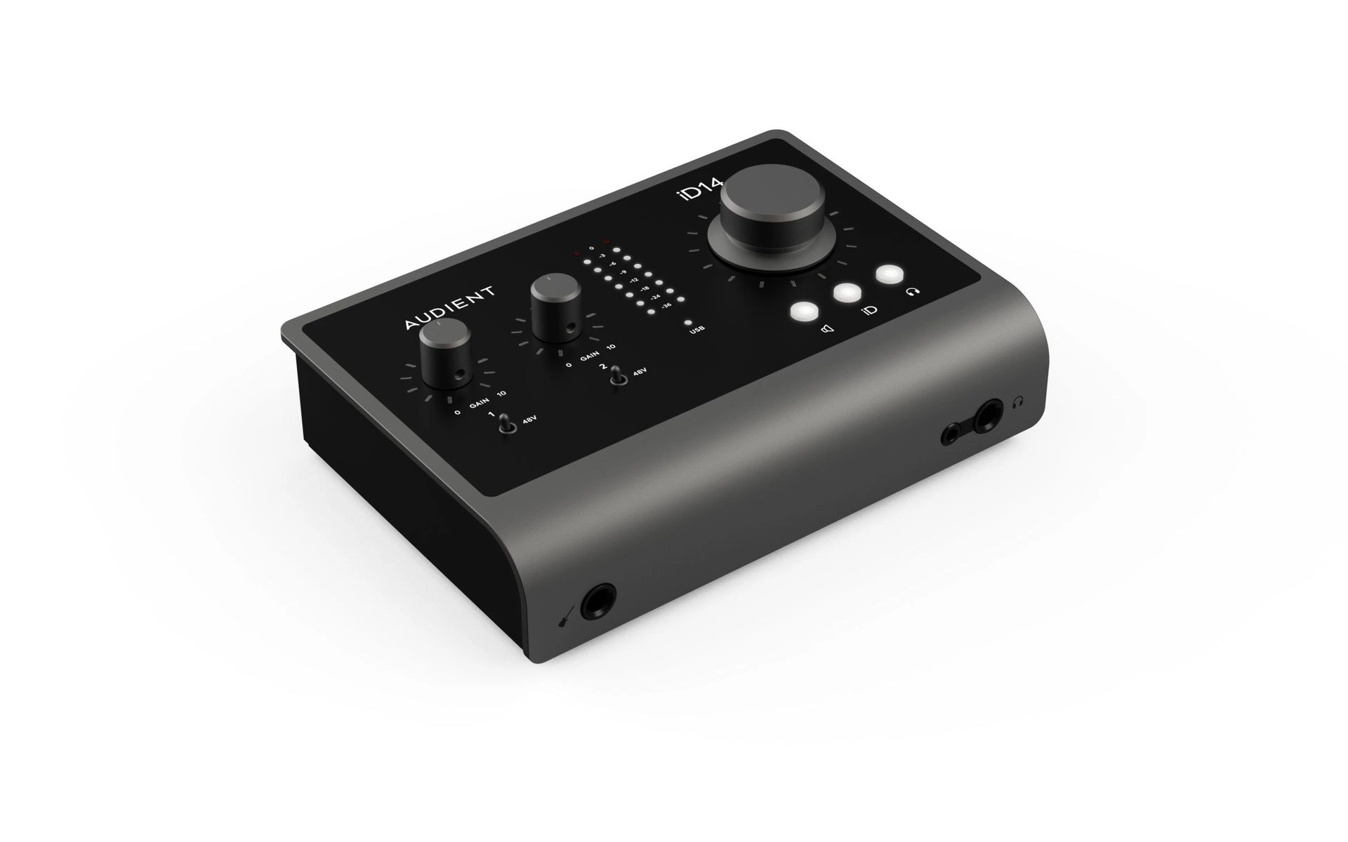 Audient iD14 MK ll USB-C Audiointerface 2 analoge Ein- + 4 analoge Ausgänge