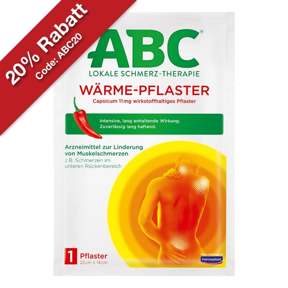 ABC WÃ¤rme-Pflaster Capsicum