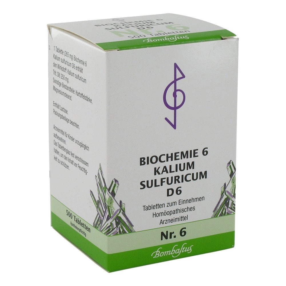 Biochemie 6 Kalium sulfuricum D6 Tabletten