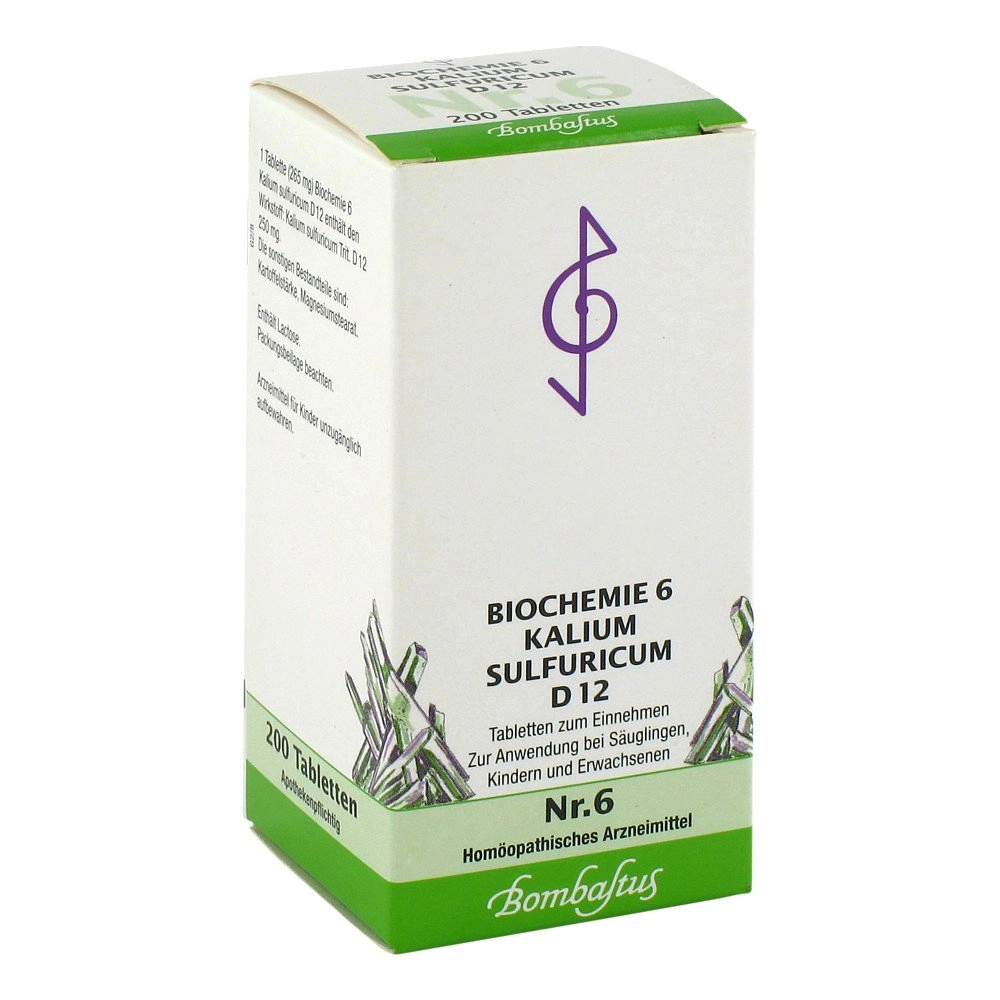 Biochemie 6 Kalium sulfuricum D12 Tabletten
