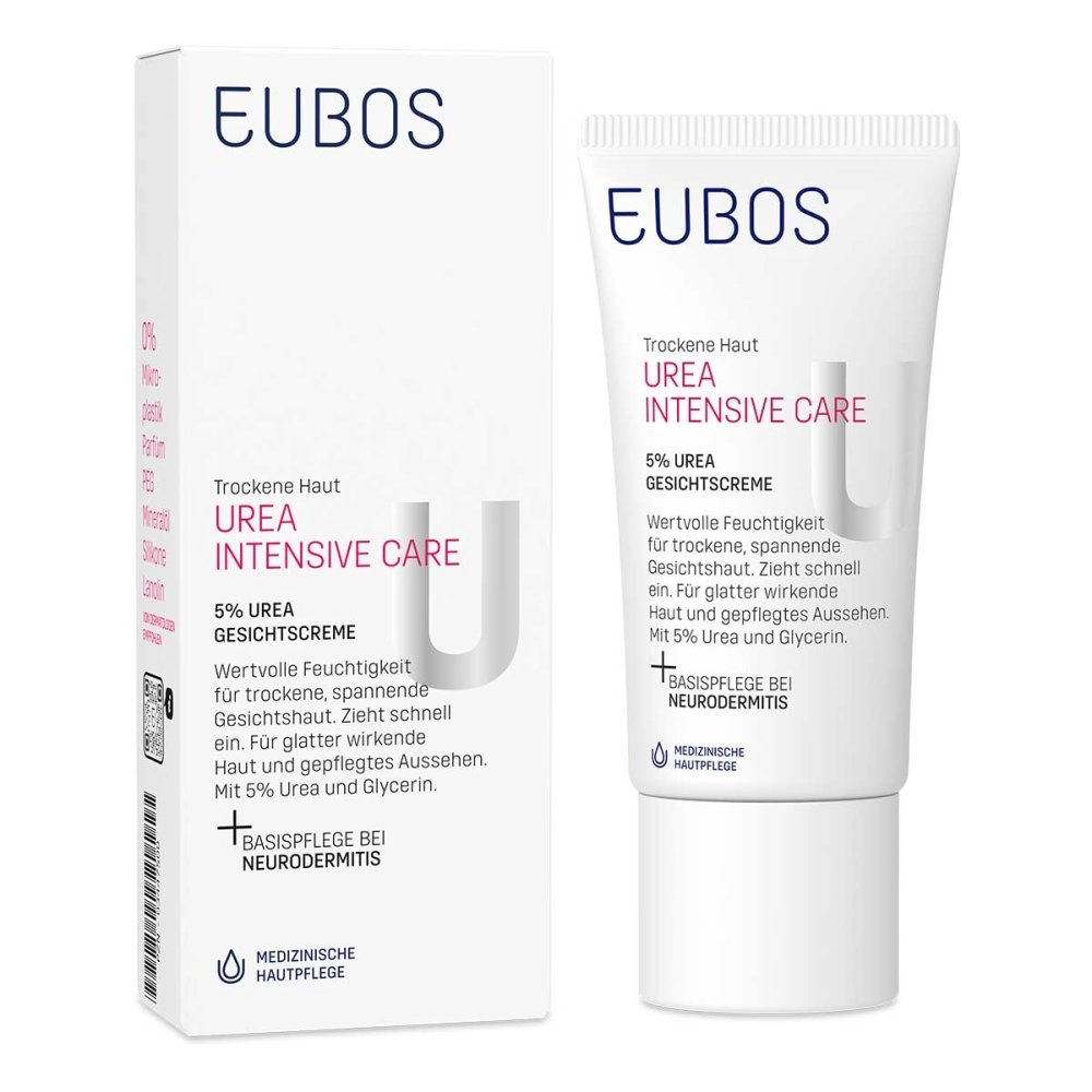 Eubos Trockene Haut Urea 5% Gesichtscreme
