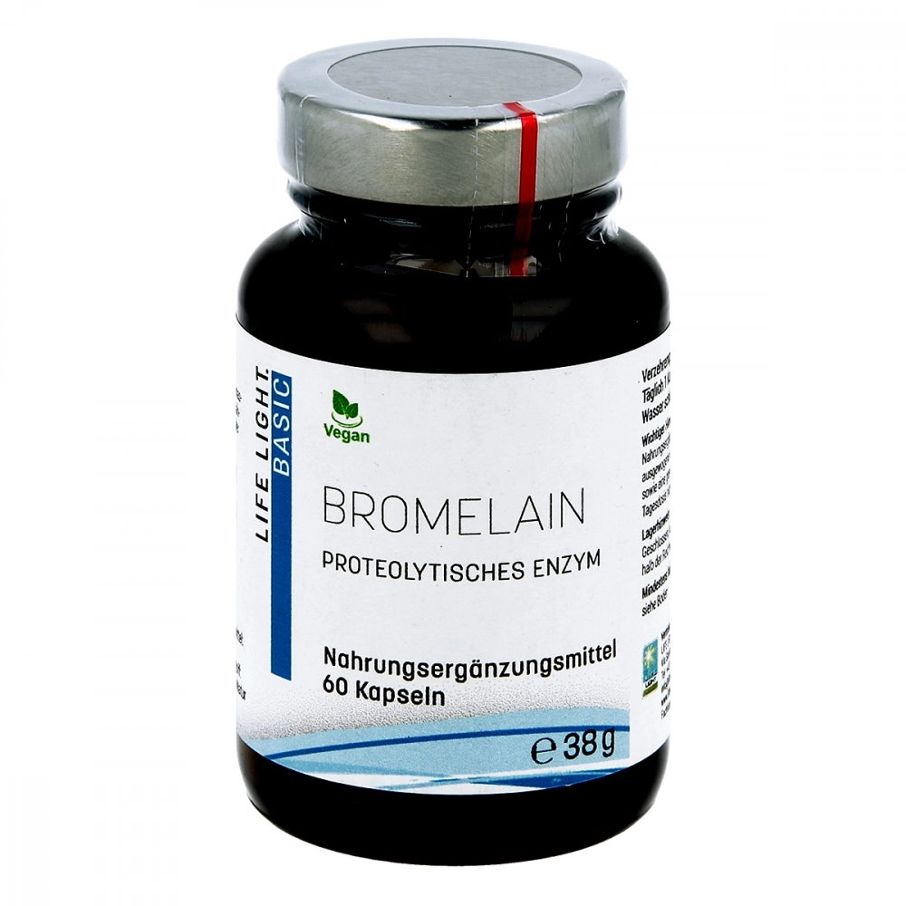 Bromelain 500 mg Kapseln Vegan