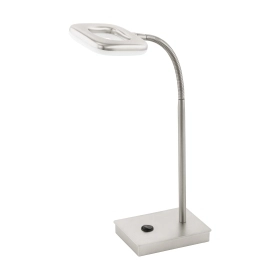 LED-Tischleuchte 1 Nickel-Matt Litago