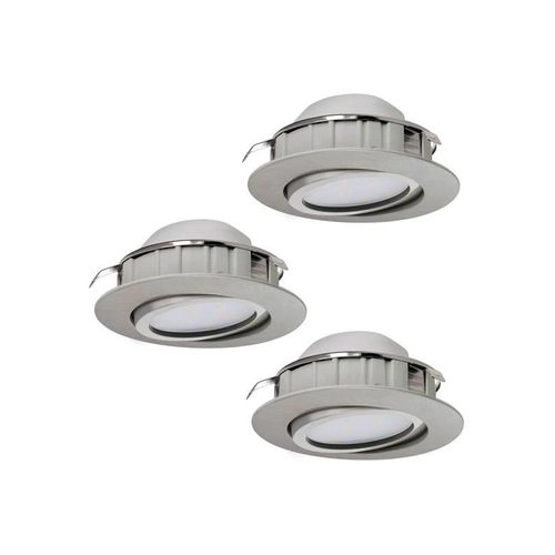 Set 3xLED-Einbauspot Pineda rund