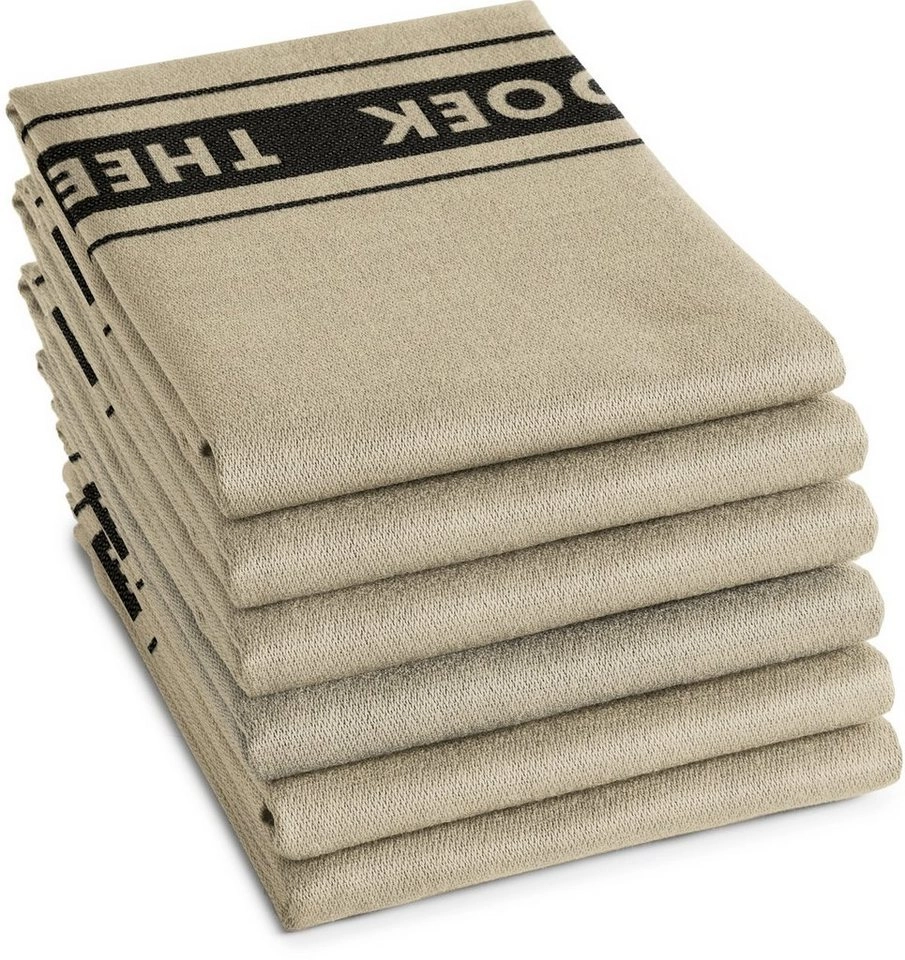 DDDDD Geschirrtuch »Pelle«, (Set, 6-tlg)