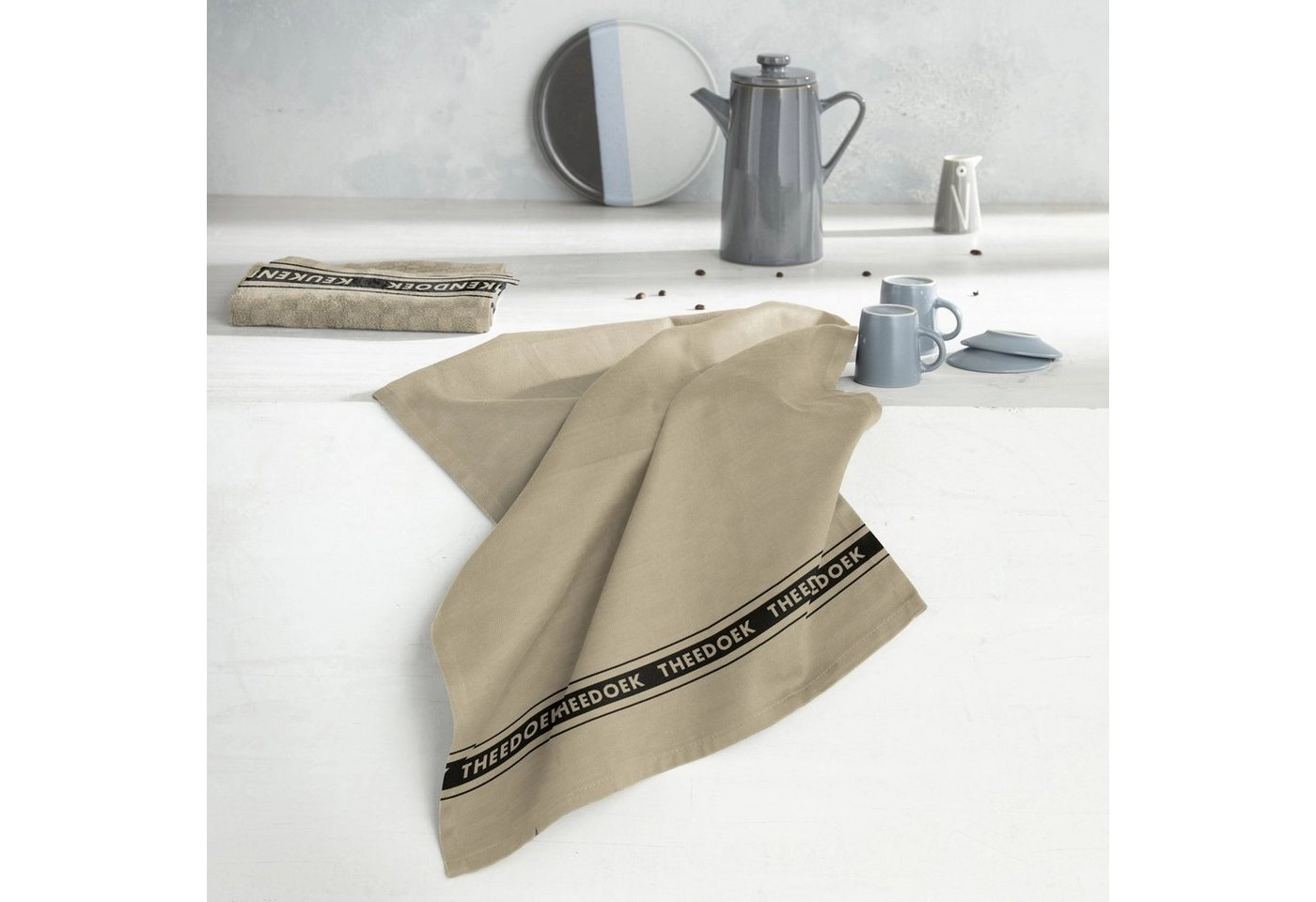 DDDDD Geschirrtuch »Pelle«, (Set, 6-tlg)
