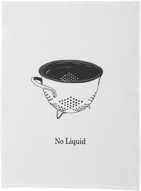 DDDDD Geschirrtuch »No Liquid«, (Set, 6-tlg)