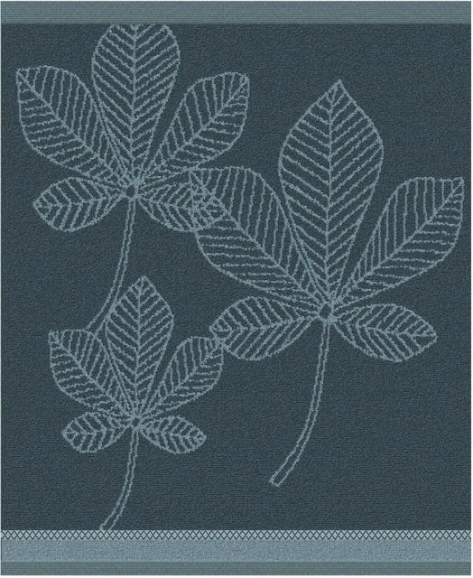 DDDDD Geschirrtuch »Leaves«, (Set, 4-tlg., Combi-Set: bestehend aus 2x Küchentuch + 2x Geschirrtuch)