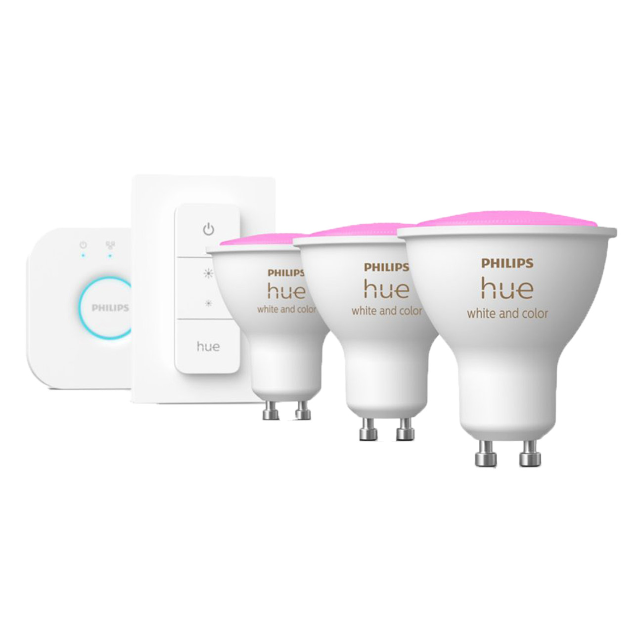 Philips Hue Color Amb. GU10|intiligente Lampe|Smart Home|Smart Schalter|Licht