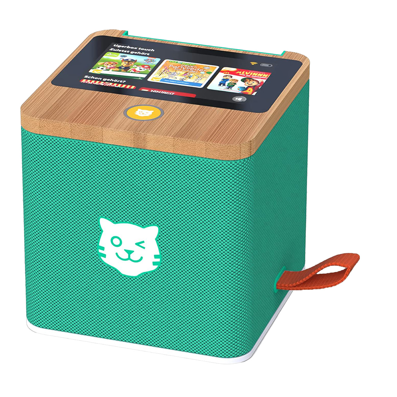 Tiger Media tigerbox TOUCH | Kinder Musikbox | Touchdisplay | Beeindruckender Stereo-Klang | Lautstärkebegrenzung gegen zu lauten Hörkonsum | Grün