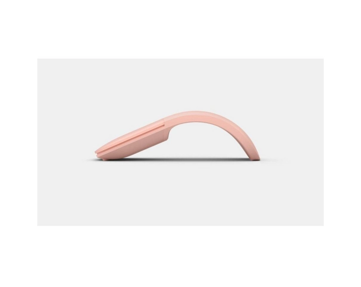 Microsoft Arc Mouse|Maus|optisch|2 Tasten|kabellos|Bluetooth 4.1 LE|Rosa