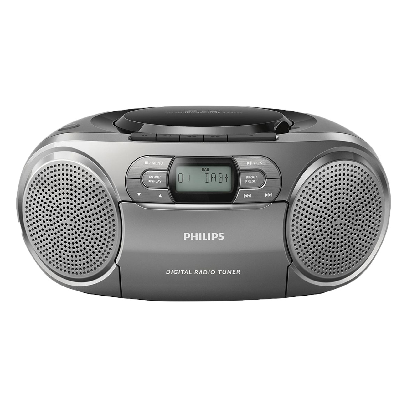 Philips AZB600/12 | Radio | DAB+ | DAB | UKW | CD | Kasseten | Dynamic Bass Boost | CD Shuffle | Audio-in 3.5mm  