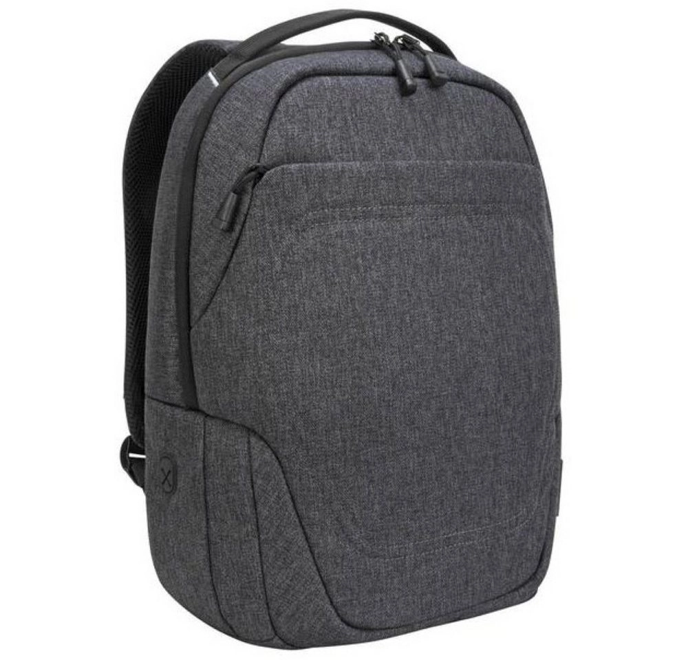 Targus Groove X2 Compact | Notebook-Rucksack | 29x42x13 | 610 Gramm | Bis 15 Zoll Notebooks | Durchdachte Innenaufteilung | Grau 