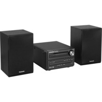 Panasonic SC-PM250 | Stereoanlage | Radio | 20 Watt | FM/AM | CD | Bluetooth | RDS und USB Eingang | Satte Bässe und klare Sound | Schwarz