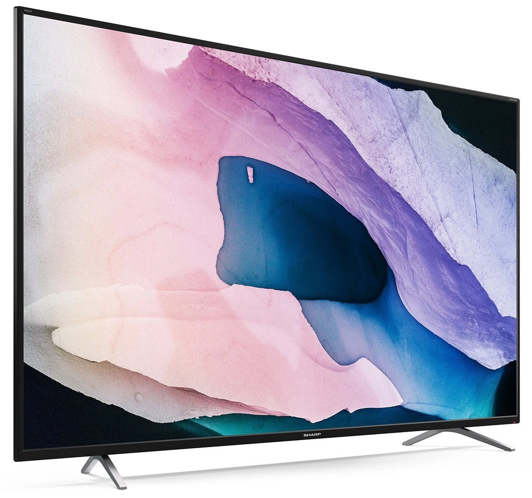 Sharp 65BL2(3)EA Android TV | 65 Zoll | Ultra HD LED | Smart TV | Triple Tuner | HDR | 4K TV | WLAN | Harman Kardon Lautsprecher | Google-Assistent