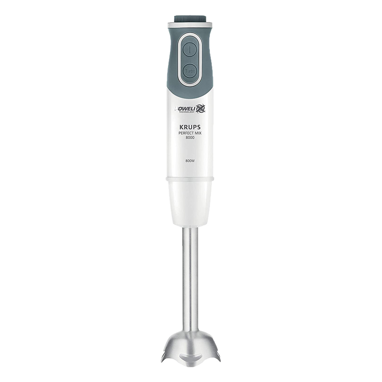 Krups HZ64B1 Perfect Mix 8000 | Stabmixer | 800 Watt Leistung | 20 einstellbare Geschwindigkeiten |Exklusive Powelix-Technologie