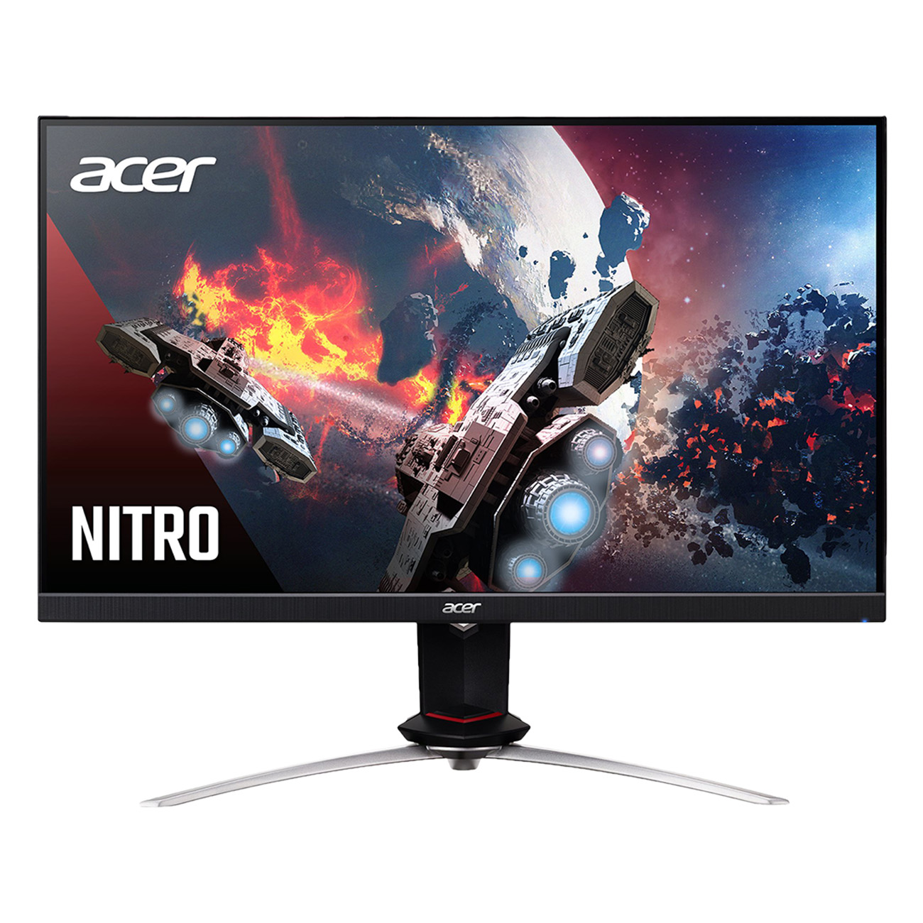 Acer Nitro XV253QPbmiiprzx | Monitor | 24,5 Zoll / 62cm | 1920 x 1080 Full HD (1080p) | 144 Hz | LED-Monitor | Schnelle Frames | Mehrere Gaming-Modis