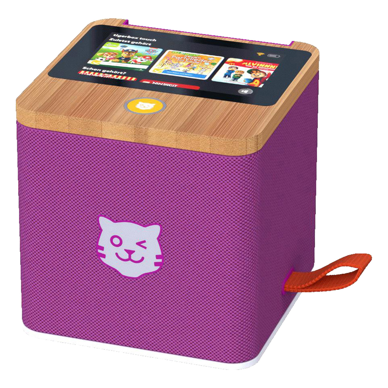 Tiger Media tigerbox TOUCH | Kinder Musikbox | Touchdisplay | Beeindruckender Stereo-Klang | Lautstärkebegrenzung gegen zu lauten Hörkonsum | Lila