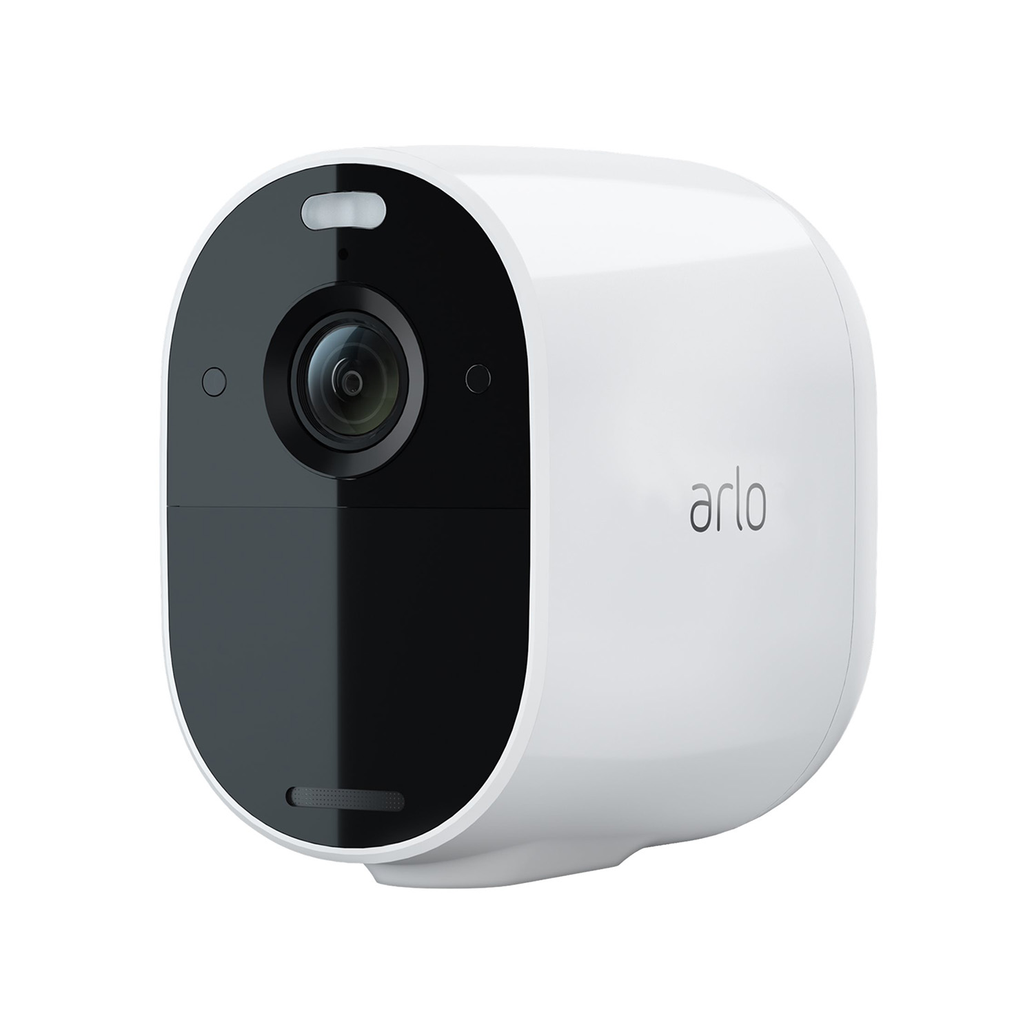 Arlo Essential Smarthome Kamera in Weiss | WiFi Überwachungskamera | Spotlight | Full-HD-Objektiv mit 130-Grad-Sichtfeld | Integrierte Lautsprecher und Mikrofon