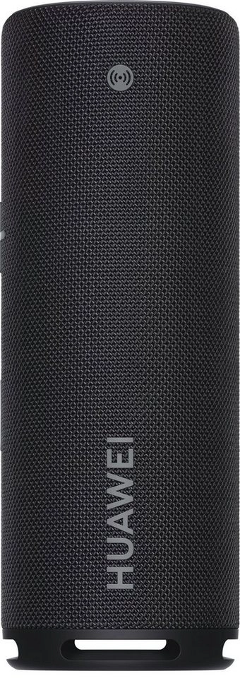 Huawei Sound Joy Schwarz| Bluetooth Lautsprecher | 26 Stunden Wiedergabezeit | Vierfach-Lautsprechereinheit | Wasserbeständig nach IP67-Standard | Staubdicht 
